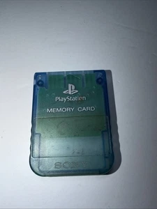 Scheda di memoria ufficiale originale OEM Sony PlayStation PS BLU CHIARO originale - Foto 1 di 2