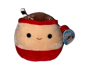 Marshina Squishmallows Hot Chocolate with Straw Fall food 8” plush - Picture 1 of 11