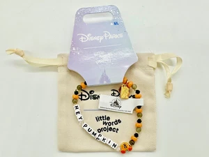 Disney Parks Little Words Project Hey Pumpkin Halloween Mickey Armband M L 2025 - Bild 1 von 4