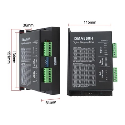 State of the Art DMA860H Stepper Driver with High Segmentation Effects - Image 1 of 4
