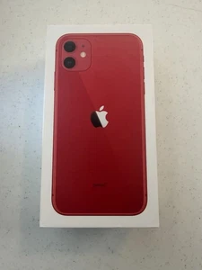 (2) Lotto iPhone 11 prodotto rosso 128gb con EarPods e iPhone 11 64gb SOLO SCATOLE - Foto 1 di 11