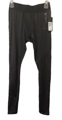 NEW Oakley Men's Base Layer Bottom S Small Performance Fit Pants Leggings Black - Image 1 of 4