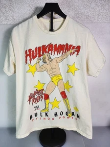 WWE Hulk Hogan Hulkamania Python Power Legends Shirt Size L 2024 - Picture 1 of 4