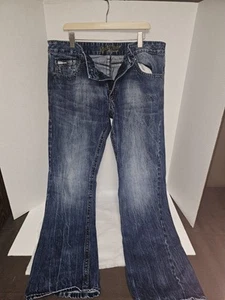 Wrangler Rock47 Denim Jeans. No Size But Measures 40wx34l See Pictures - Picture 1 of 14