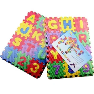 36pcs Child Letter Number Foam Play Puzzle Mat Floor Carpet Rug for Baby Kids - Picture 1 of 6