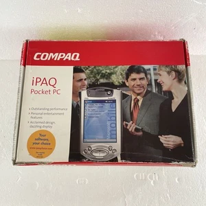 HP iPAQ h3950 Portable Vintage Pocket PC Organisateur de données PDA. BOITE - Photo 1/7
