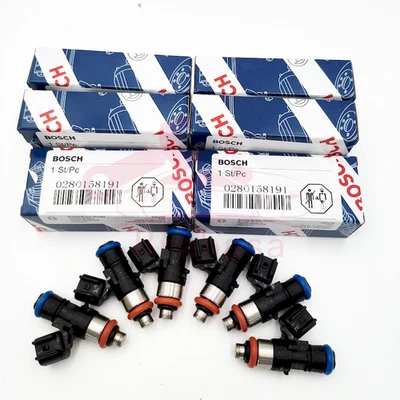 Para Ford Mustang 2011-2017 3,7 L V6 #0280158191 Stock EE. UU. 6x Inyectores de combustible nuevos Foto 1 de 4