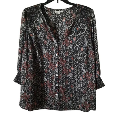 Blusa floral cielo pálido talla 2X Foto 1 de 4