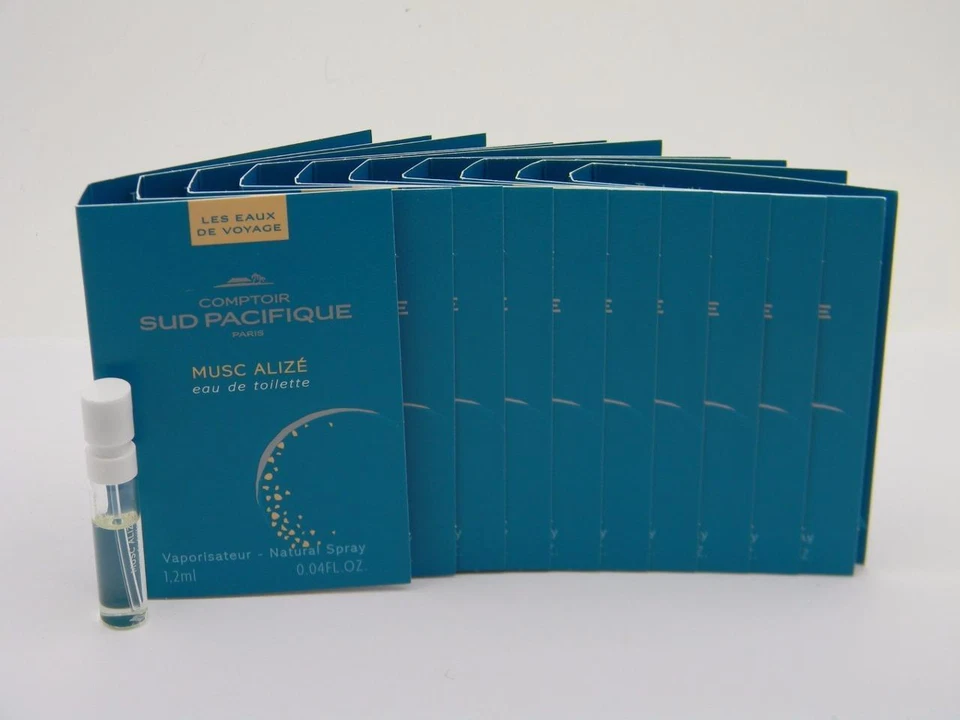 10 viales en spray Comptoir Sud Pacifique MUSCALIZE EDT 1,2 ml / 0,04 fl oz Foto 1 de 1