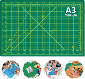 12" X 18" Art Self Healing PVC Cutting Mat, Double Sided, Gridded Rotary Cutting - Picture 1 of 12