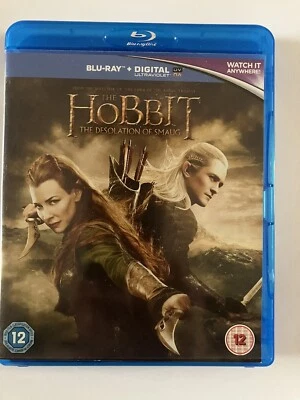 The Hobbit: The Desolation of Smaug Blu-ray+UV Copy Great Used Condition. - Image 1 of 2