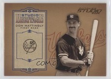 2004 Donruss Studio Heritage Gold /499 Don Mattingly #SH-6