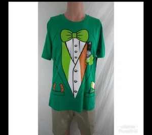 St Patrick's Day Men's Women's Size Medium Irish Green T Shirt Tee - Picture 1 of 4