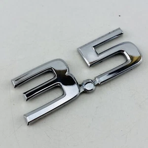 2004-2008 Nissan Maxima 3.5 Emblem Logo Letters Badge Trunk Rear Chrome OEM F100 - Picture 1 of 8