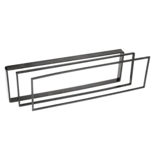 1-DIN Auto Radioblende Distanz-Rahmen 3er SET Citroën Peugeot ua. Universal - Bild 1 von 1