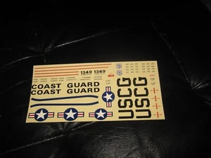 Decal sheet for a Lockheed C-130 Hercules from a 1/72 scale MPC kit - Picture 1 of 1