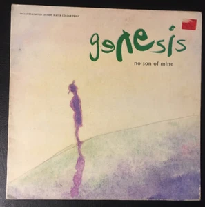 GENESIS - No Son Of Mine - 12” Single Vinyl - NO INSERT GENS 612 VG/VG - Picture 1 of 7