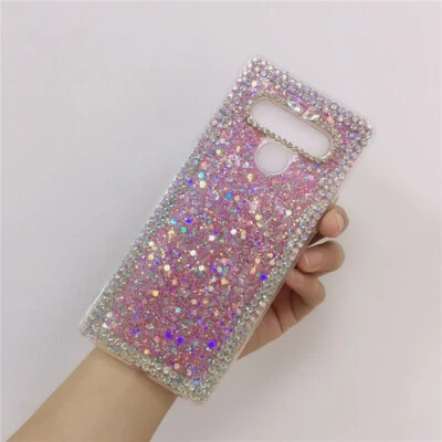 Funda Carcasa Diamante Brillante Para LG Stylo 6 5 4/iPhone11promax/Samsung S20 Foto 1 de 4