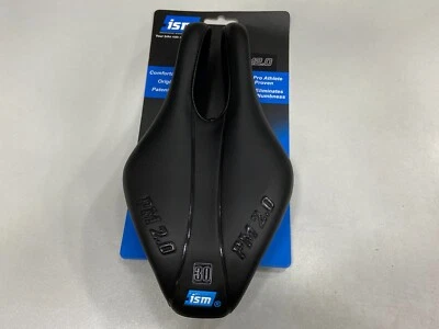 ISM PM 2.0 130x260mm 30 Padding Chromoly Rails MTB Bicycle Saddle (Black) - Image 1 of 4