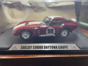 (Rare) Shelby Collectibles 65 Shelby Cobra #98 Daytona Coupe1:18 Die Cast-In Box - Picture 1 of 9