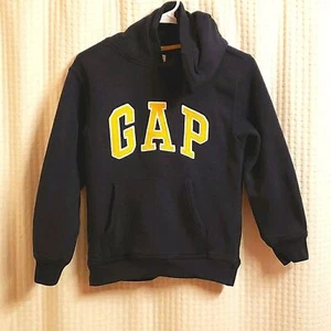 Gap hoodie blue yellow kids girls L 10-11 hoodie sweatshirt Gap large - Picture 1 of 12