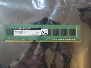 SUPER TALENT Samsung 4GB 4G/512X8 1333MHz PC3-10600 DDR3 Desktop Memory RAM - Picture 1 of 3