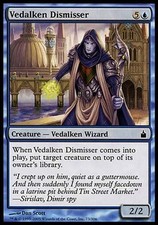 1x FOIL Vedalken Dismisser Ravnica MtG Magic Blue Common 1 x1 Card Cards