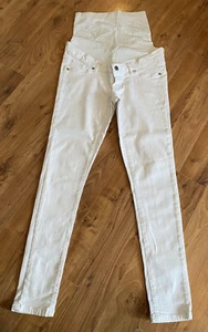 Ladies Size 10 R Over the Bump Maternity Skinny Jeans Mothercare BM - Picture 1 of 7