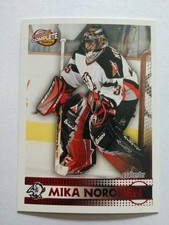 2002-03 Pacific Complete Hockey Red #2 Mika Noronen /100 rare parallel