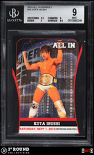 Kota Ibushi BGS 9+: 2018 All In Series 1 1st Non NJPW Card Gisto POP 1