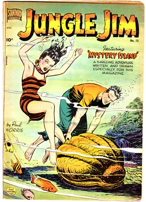 Jungle Jim # 13 (VG 4.0) 1949 GGA cover. - Image 1 of 3