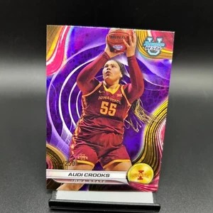 2024-25 Bowman Best U #10 Audi Crooks Purple /250 Iowa State Cyclones - Picture 1 of 2