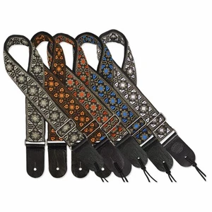 ░▒▓█ GAUCHO Traditional Gitarrengurt █▓▒░ große Auswahl an Motiven bestickt -185 - Bild 1 von 6