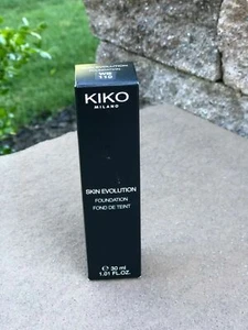 NEW IN BOX KIKO Milano Skin Evolution Foundation WB110 30ml Satin Medium Coverge - Picture 1 of 1