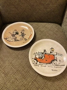 Two Vintage Norman Rockwell-Norm Dean Bill-Collector Plates Paris ~ Nice! - Picture 1 of 5