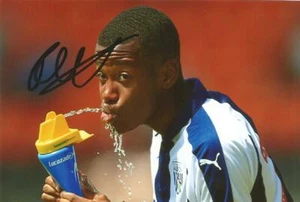 WEST BROM: RAYHAAN TULLOCH SIGNED 6x4 ACTION PHOTO+COA - Picture 1 of 1