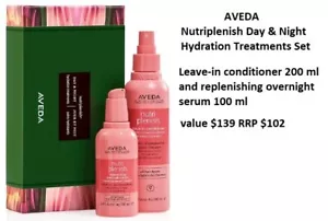 Aveda Nutriplenish Set - 200 ml leave-in conditioner & 100 ml serum - RRP $102 - Picture 1 of 1