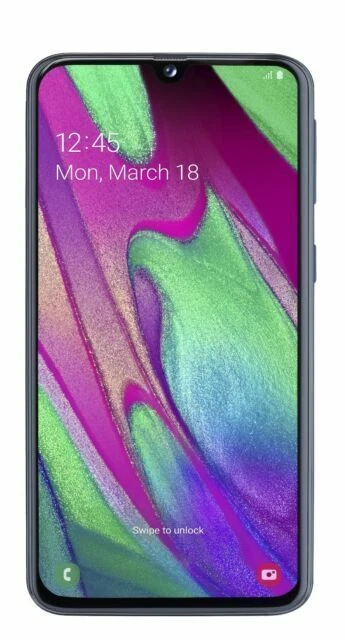 Samsung Galaxy A40 SM-A405F - 64GB - Schwarz (Ohne Simlock) (Dual-SIM)