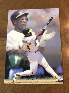 1993 Flair Rickey Henderson #260