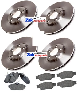 FOR JAGUAR S-TYPE 1999-2004 FRONT AND REAR BRAKE DISCS AND PADS FULL SET *NEW* - Picture 1 of 1