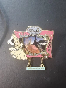 2003 Spilla Disneyland Paris 15 anni magici Fantilusion Minnie LE 900 htf - Foto 1 di 2