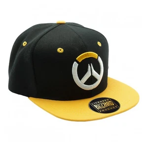 Overwatch Cappello Snapback Distintivo Ricamato Bill Piatto - Foto 1 di 3