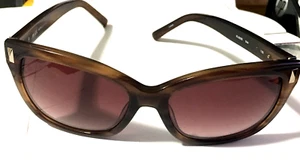 Karl Lagerfeld 829S 044 Designer Sonnenbrille braun Farbverlauf Schmetterling gebraucht - Bild 1 von 24