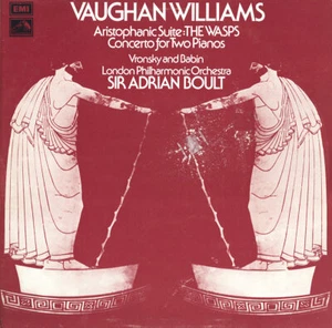 EMI ASD-2914 VAUGHAN WILLIAMS Wasps Suite Concerto 2 Pianos VRONSKY BABIN BOULT - Picture 1 of 3