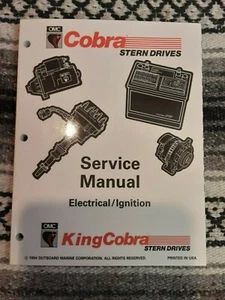 OMC Cobra Stern Drives: Electrical/Ignition Service Manual 1994 - Bild 1 von 2