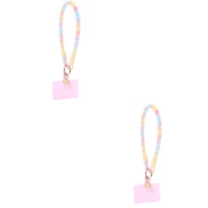 Set of 2 Mobile Phone Straps Cellphone Lanyard Wristlet for Women - Zdjęcie 1 z 12