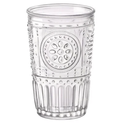 Bormioli Rocco Romantic 10.25 oz Water Glasses [Set Of 4] | Italian Quality - Photo 1/4