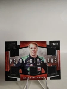 Brad Keselowski 2023 Panini Prime Racing Prime Coverage Patch /99 NASCAR - Bild 1 von 3