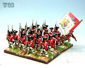 15mm SYW Seven Years War WGS Painted Hanoverian Wrede Infantry HA15 - Picture 1 of 6