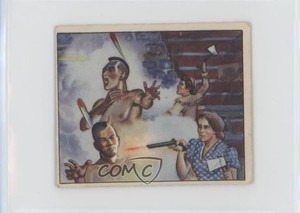 1949 Bowman Wild West Indian Warfare Defending Their Home #D-2 rp9